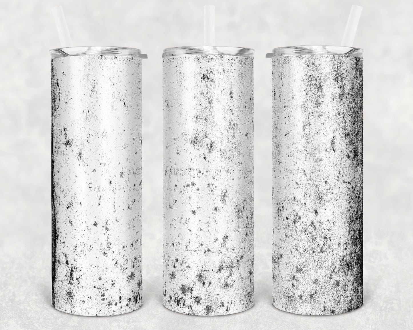 20 oz Skinny TumblerCongrete Distressed Oil Background Sublimation Design Print Transfer