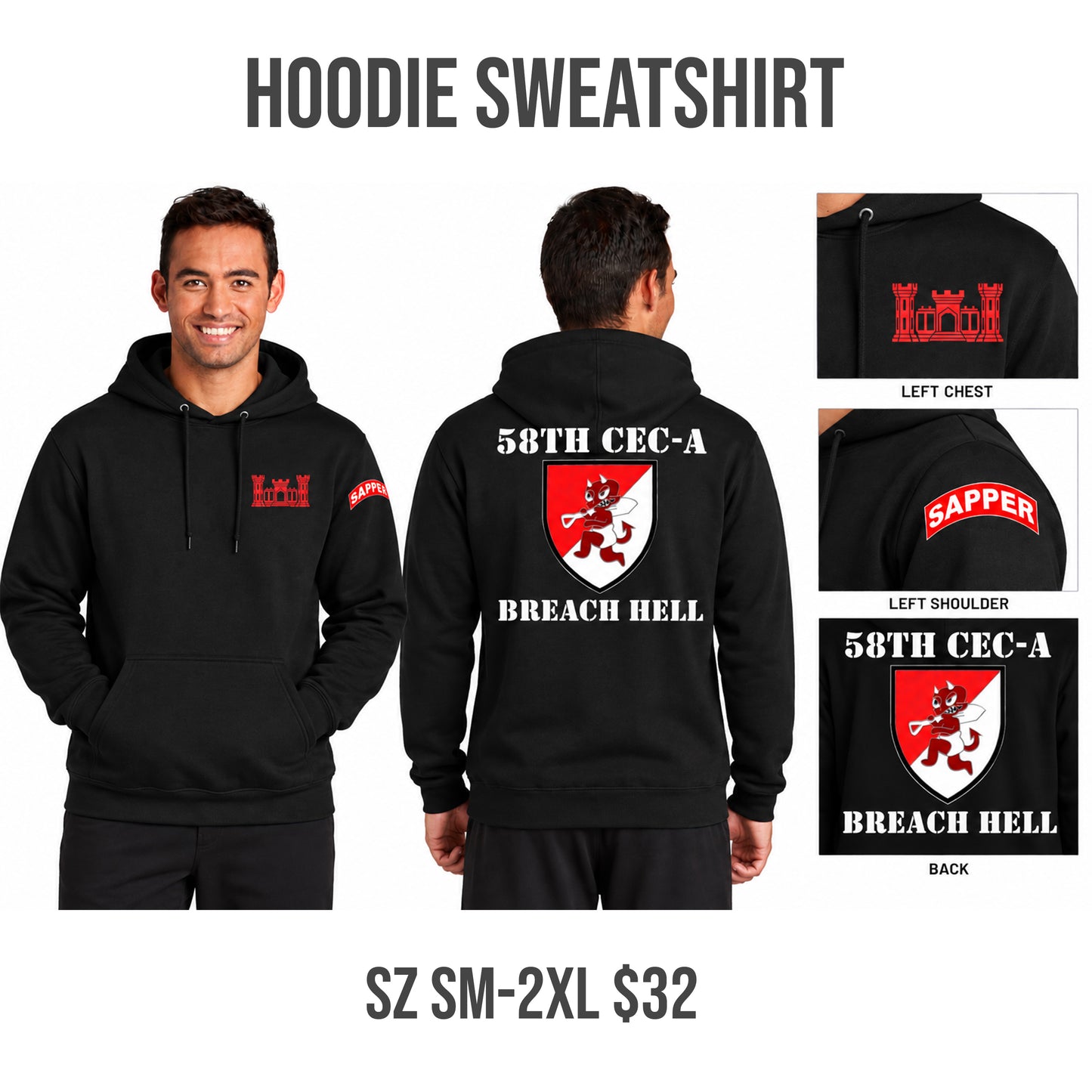 Custom Hoodie Sweatshirt