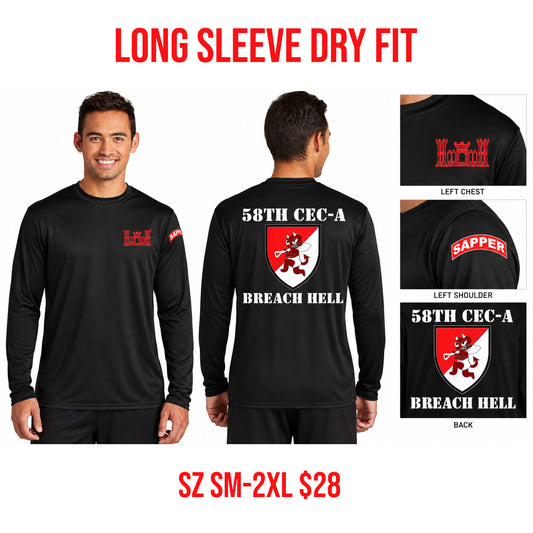 Custom Long Sleeve Dry Fit