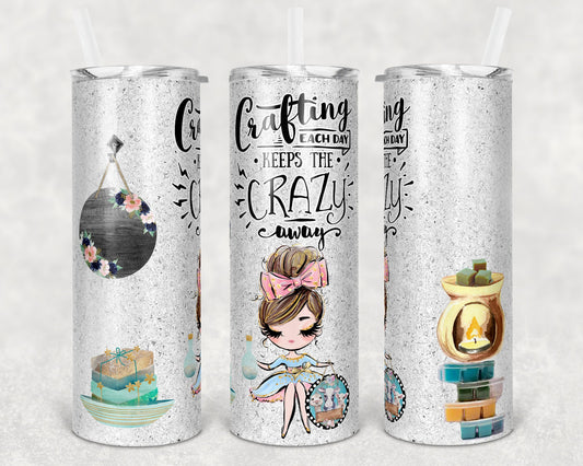 20 oz Skinny Tumbler Funny Soap Candle Making Crafting Sublimation Design Print Transfer