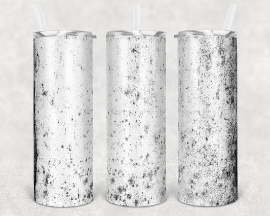 20 oz Skinny TumblerCongrete Distressed Oil Background Sublimation Design Print Transfer