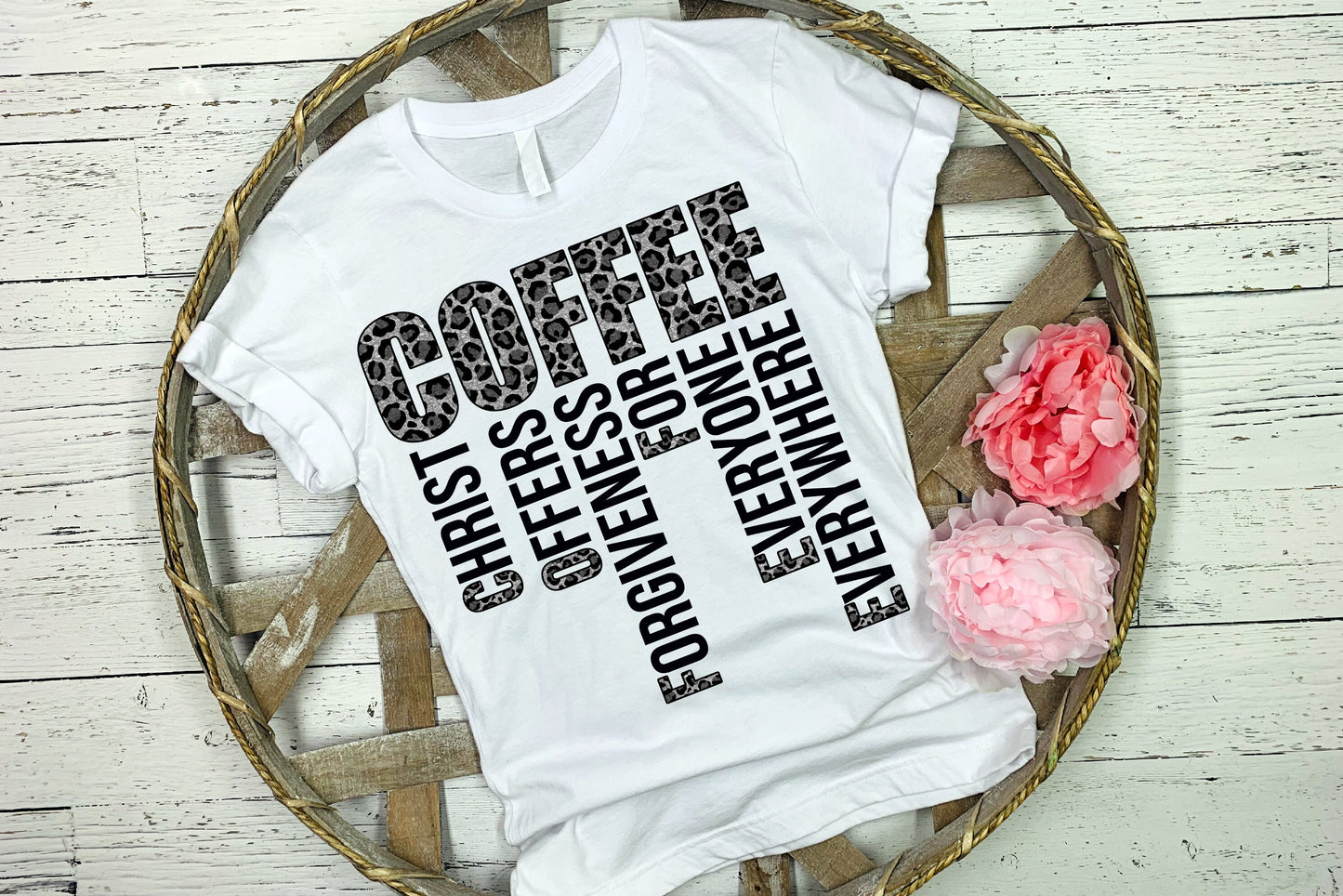 20 oz Skinny Tumbler Sublimation Design Template Coffee Christ Religous Inst tumblers