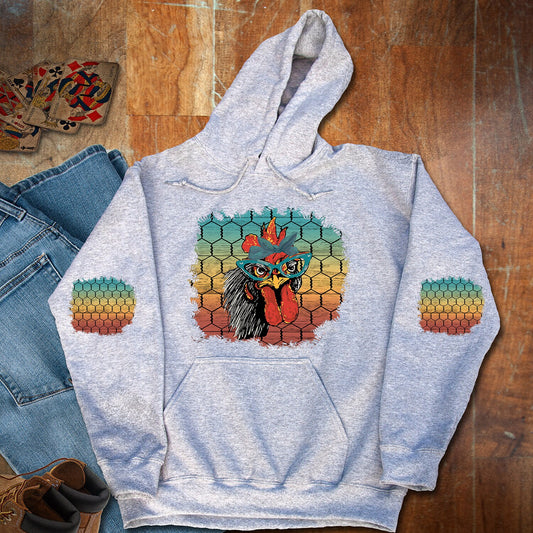 Shirt design Sweatshirt Patch Snarky Funny Chicken and Matching Patches for sleeves Sublimation Design