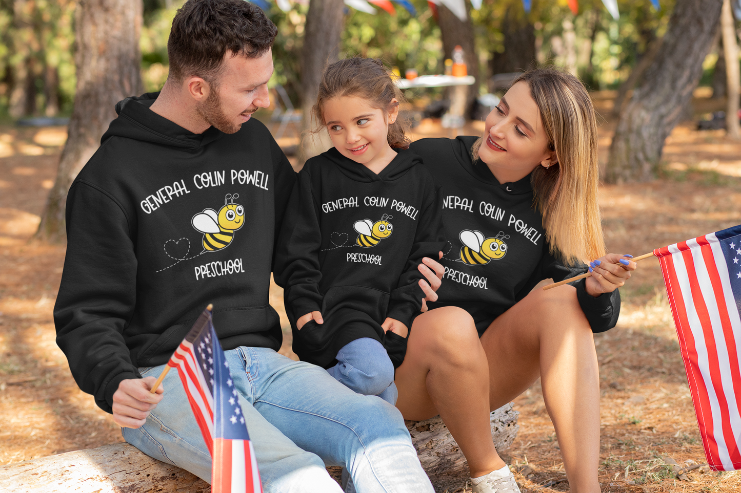 General Colin L. Powell State Preschool Hoodie Sweatshirts