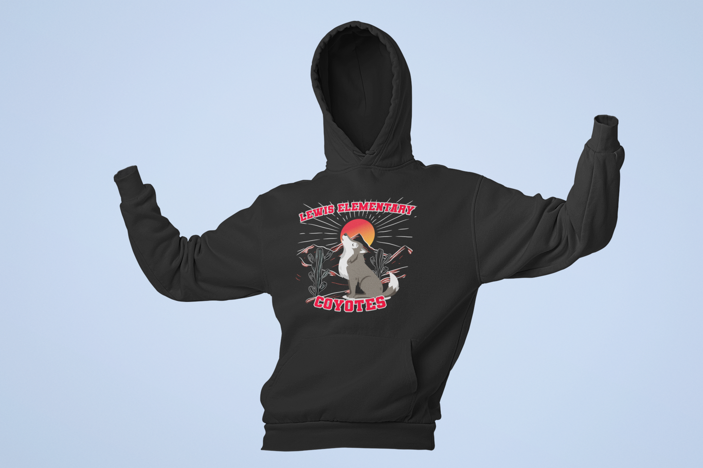 Lewis Elementary School Hoodie Sweatshirts